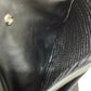PRADA VA0251 Triangle Plate Flat Shoulder Bag in Nylon, Black
