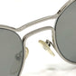 PRADA SPR62S サイドロゴ ファッション小物 アイウェア ミラーレンズ ラウンドキャット サングラス メタル レディース シルバー