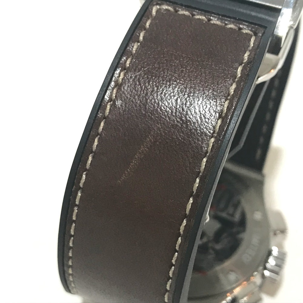 HUBLOT 521.NC.0589.VR.OPX14 Forbidden X Classic Fusion Automatic Watch with Cigar Box, Titanium, Men's, Silver