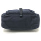 PRADA 1BD994 Triangle Crossbody bag, shoulder bag, triangular logo plate, flap, messenger bag Shoulder Bag Nylon Navy Used