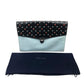PRADA VR074C サフィアーノ ビジュー×スタッズ カバン フラップ クラッチバッグ レザー ユニセックス ブラック