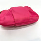 PRADA 1N1422 Logo Ribbon Multi-Pouch with Strap, Accessory Pouch, Cosmetic Pouch, Nylon, Women's, Pink