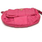 PRADA 1N1422 Logo Ribbon Multi-Pouch with Strap, Accessory Pouch, Cosmetic Pouch, Nylon, Women's, Pink