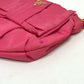 PRADA 1N1422 Logo Ribbon Multi-Pouch with Strap, Accessory Pouch, Cosmetic Pouch, Nylon, Women's, Pink