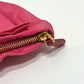 PRADA 1N1422 Logo Ribbon Multi-Pouch with Strap, Accessory Pouch, Cosmetic Pouch, Nylon, Women's, Pink