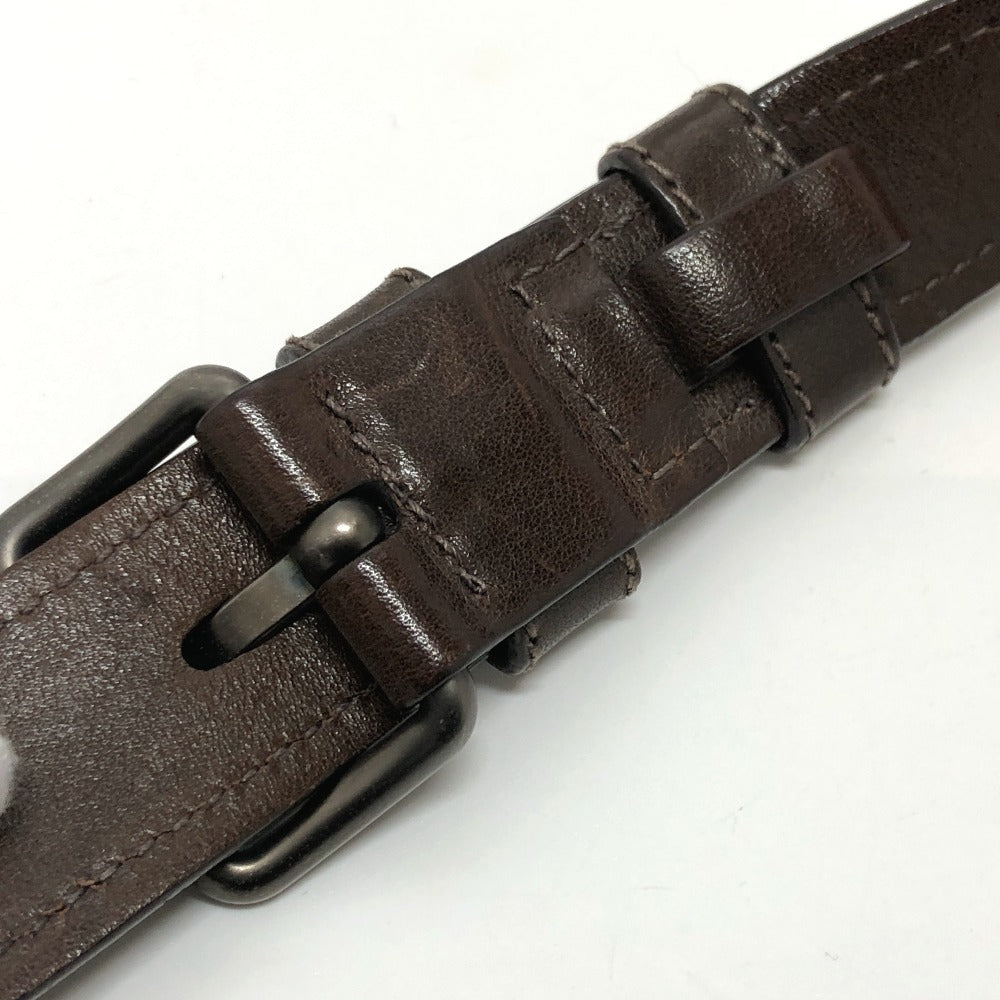 PRADA VA0802 斜め掛け フロント ポケット カバン ショルダーバッグ レザー レディース ブラック
