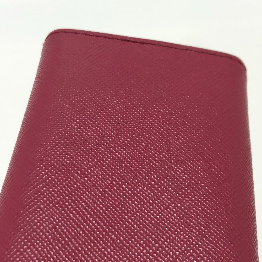 PRADA 1M0223 ロゴ 6連 キーケース サフィアーノレザー レディース ピンク