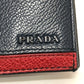 PRADA 2MV015 ロングウォレット ヴィッテロマイクログレ ロングウォレット 2つ折り 長財布 レザー レディース ブルー