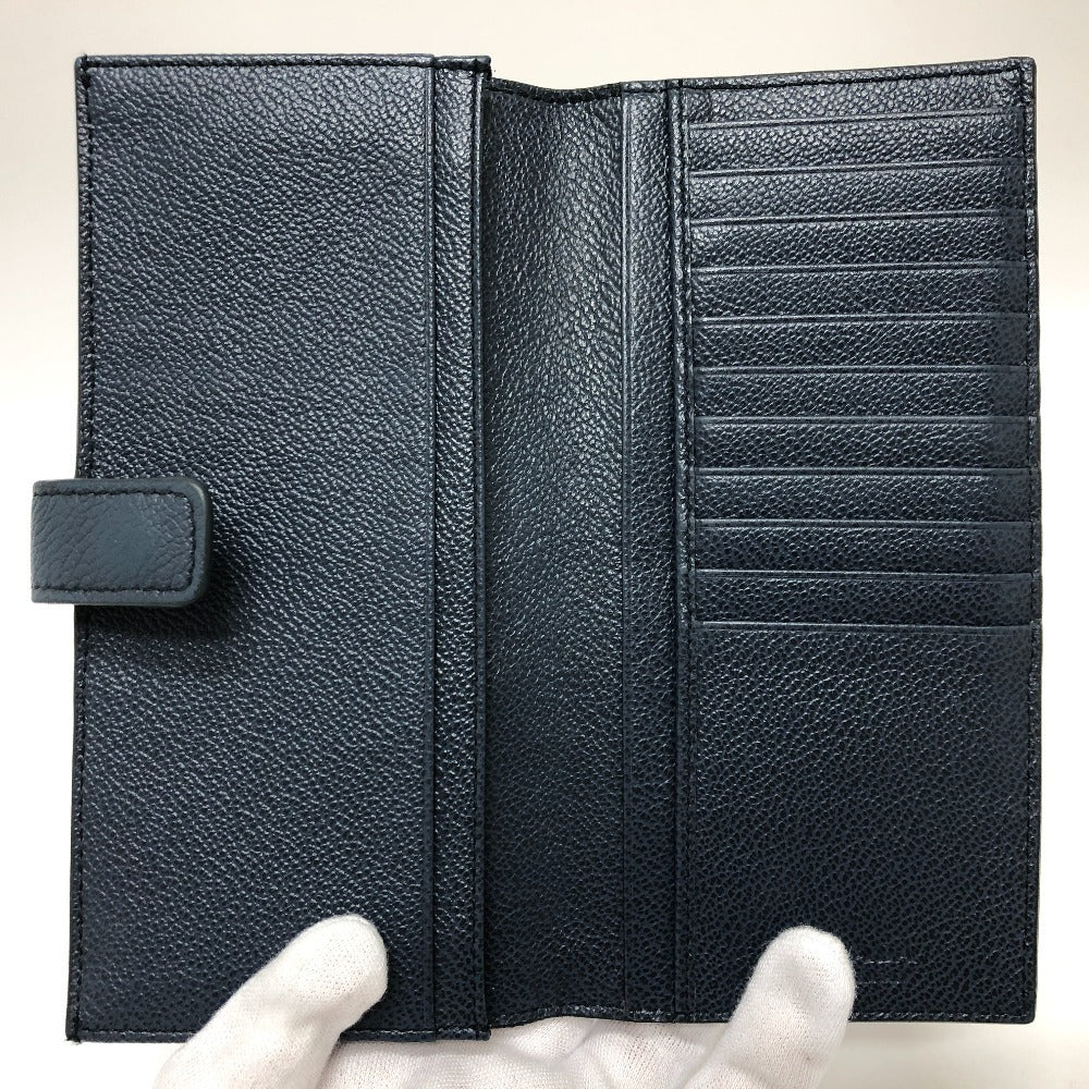 PRADA 2MV015 ロングウォレット ヴィッテロマイクログレ ロングウォレット 2つ折り 長財布 レザー レディース ブルー