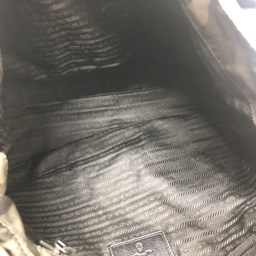 PRADA VA0887 迷彩 カモフラ メッセンジャー ショルダーバッグ ナイロン レディース グリーン