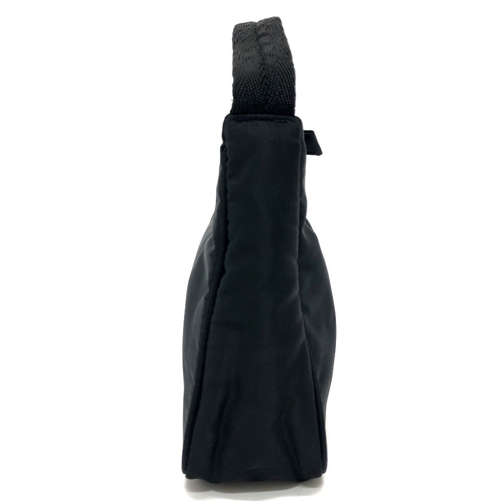 PRADA MV515 三角プレート ミニ ミニハンドバック ハンドバック 気アバン バック ハンドバッグ ナイロン レディース ブラック