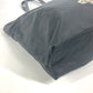 PRADA skull logo Shoulder Bag Tote Bag Nylon / Leather Black Used