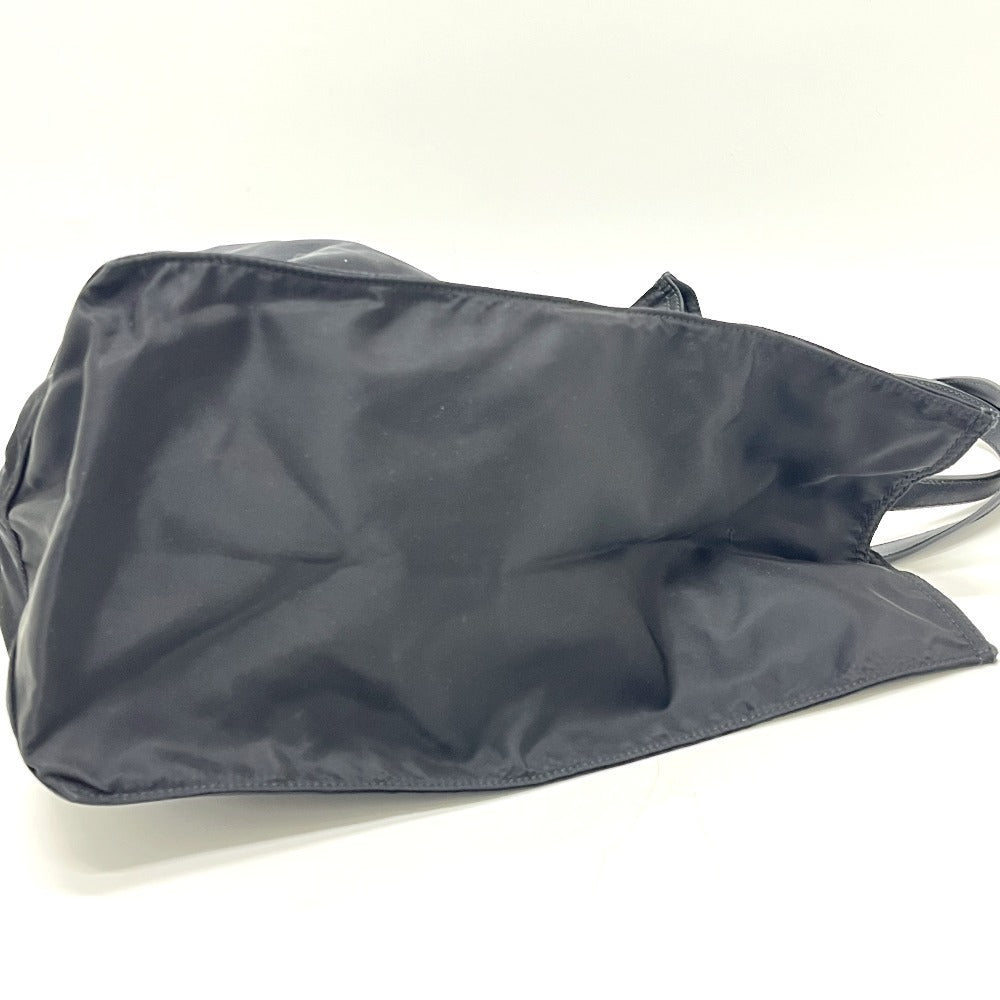 PRADA VA905A ロゴ 車モチーフ カバン bag トートバッグ ナイロン レディース ブラック
