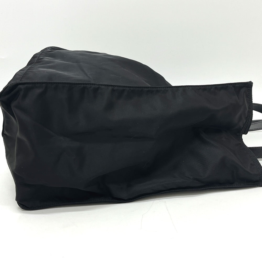 PRADA VA905A ロゴ 車モチーフ カバン bag トートバッグ ナイロン レディース ブラック