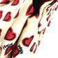 PRADA Heart logo Hand Bag Bicolor Tote Bag Leather / Nylon White/Red Used