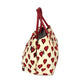 PRADA Heart logo Hand Bag Bicolor Tote Bag Leather / Nylon White/Red Used