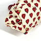 PRADA Heart logo Hand Bag Bicolor Tote Bag Leather / Nylon White/Red Used