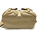 PRADA 1BZ811 Triangle Logo Double Pocket Daypack Backpack Rucksack Nylon Women's Beige
