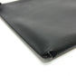 PRADA 2NG001 Logo Rabbit Clutch Bag in Saffiano Leather, Men's, Black
