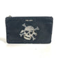 PRADA 2M1214 Makeup Pouch, Skull Design, Clutch Bag, Nylon, Unisex, Black
