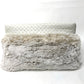 PRADA Women's Party Bag/Clutch Bag with Fur in Off-White
