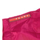 PRADA Men's Red Polyamide Shorts with Logo, Swimwear, Surf Trunks, Bottoms