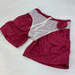 PRADA Men's Red Polyamide Shorts with Logo, Swimwear, Surf Trunks, Bottoms