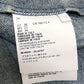 PRADA GFA135 トライアングルプレート アパレル ダメージ加工 ジャンパースカート デニム ワンピース コットン レディース ブルー