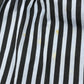 PRADA stripe Sleeveless flared knee-length dress (apparel) Dress cotton blue/Black Used