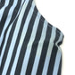 PRADA stripe Sleeveless flared knee-length dress (apparel) Dress cotton blue/Black Used