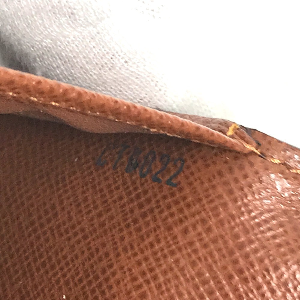 LOUIS VUITTON M61823 Monogram Porte Valeurs Cartes Credit Bill Compartment Long Wallet Long Wallet MonogramCanvas Brown Used