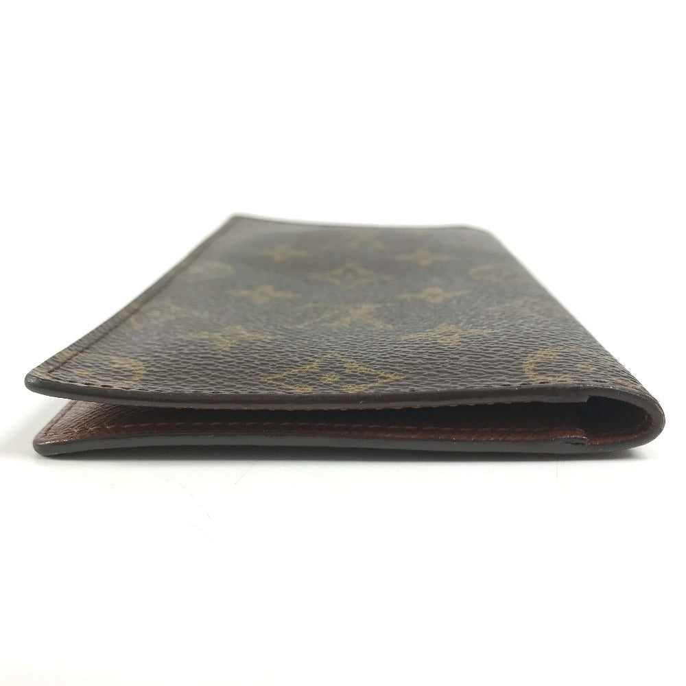 LOUIS VUITTON M61823 Monogram Porte Valeurs Cartes Credit Bill Compartment Long Wallet Long Wallet MonogramCanvas Brown Used