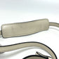 PRADA 1BD159 ロゴ ヴィッテロダイノレザー 2WAY カバン バッグ 斜め掛け フラップ ポシェット ショルダーバッグ レザー レディース ホワイト
