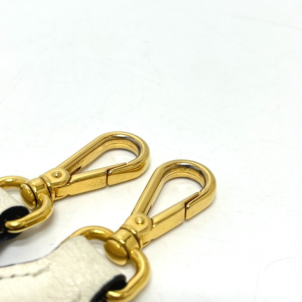 PRADA 1BD159 ロゴ ヴィッテロダイノレザー 2WAY カバン バッグ 斜め掛け フラップ ポシェット ショルダーバッグ レザー レディース ホワイト