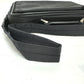 PRADA V147S Triangle Plate 2-Way Shoulder Bag/Briefcase/Business Bag in Nylon, Unisex, Black