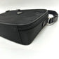 PRADA V147S Triangle Plate 2-Way Shoulder Bag/Briefcase/Business Bag in Nylon, Unisex, Black