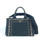 PRADA 1BG439 斜め掛け ストーン付き カナパS 2WAYバッグ ショルダーバッグ カバン ハンドバッグ トートバッグ キャンバス レディース ブラック - brandshop-reference