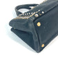 PRADA 1BG439 斜め掛け ストーン付き カナパS 2WAYバッグ ショルダーバッグ カバン ハンドバッグ トートバッグ キャンバス レディース ブラック - brandshop-reference