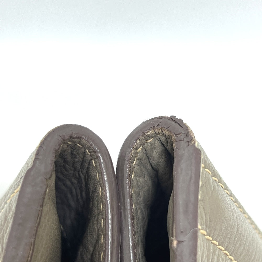 PRADA BN1872 ロゴ カナパ カバン バッグ ハンドバッグ 大容量 トートバッグ レザー レディース グレー