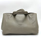 PRADA BN1872 ロゴ カナパ カバン バッグ ハンドバッグ 大容量 トートバッグ レザー レディース グレー