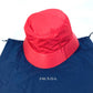 PRADA 2HC280 Drawstring Triangle Logo Fisherman Hat, Bucket Hat, Bob Hat, Nylon, Women's, Red