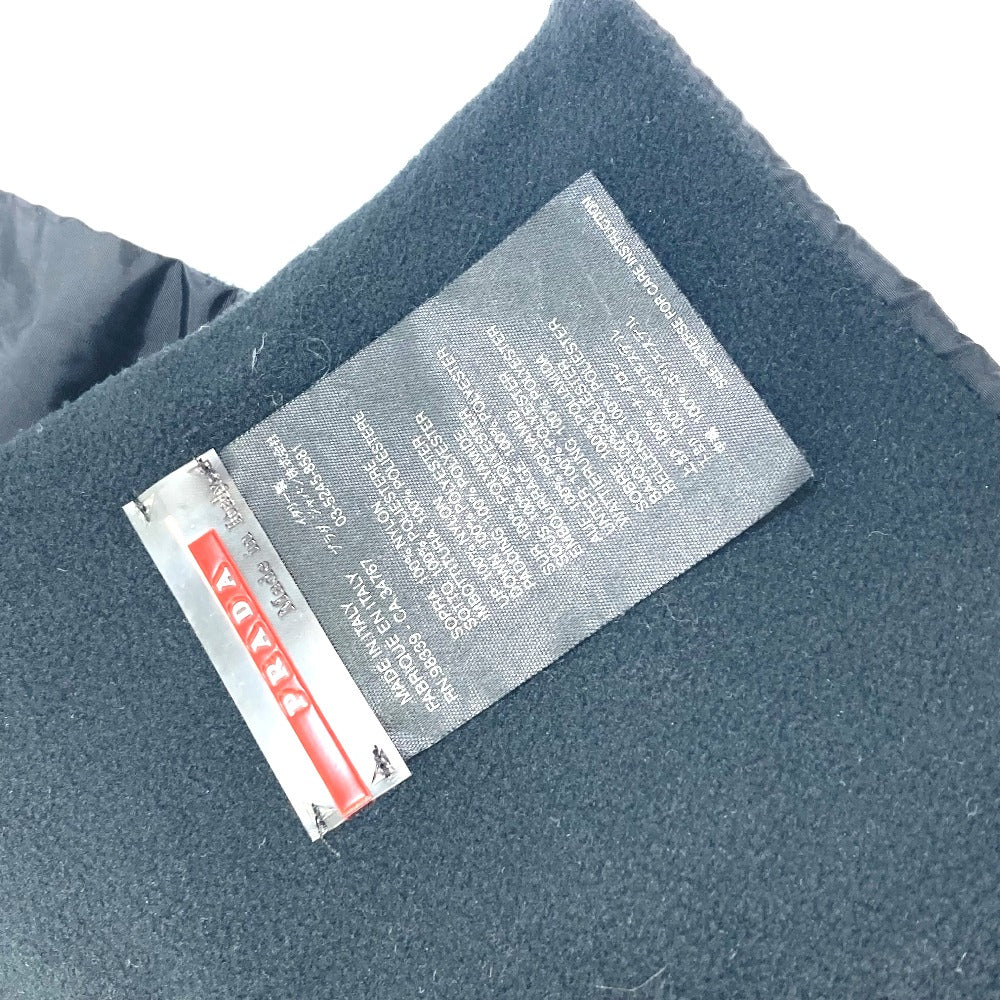 PRADA Prada Sport Scarf, Fashion Accessory, Nylon Muffler, Women's, Black