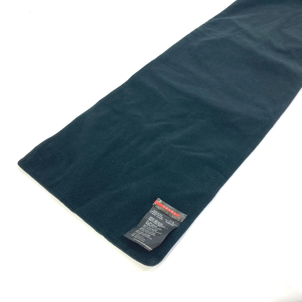 PRADA Sport Scarf with Pocket, Nylon, Women's, Black