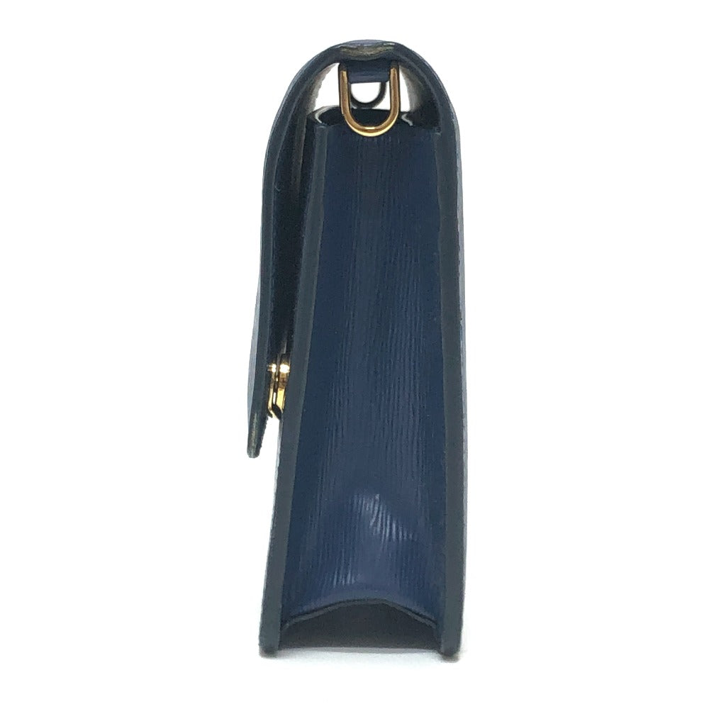 PRADA 1BP016 Bag Logo Wallet Mini Bag Party Bag Pochette Wallet Shoulder Bag Leather Women's Blue