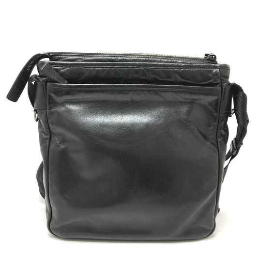 PRADA 2VH022 カバン メッセンジャーバッグ 肩掛けバッグ ショルダーバッグ レザー メンズ ブラック