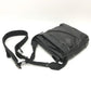 PRADA 2VH022 Messenger Bag, Shoulder Bag, Leather, Men's, Black