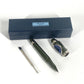 Prada Logo Stationery Ballpoint Pen, Metal, Unisex, Khaki