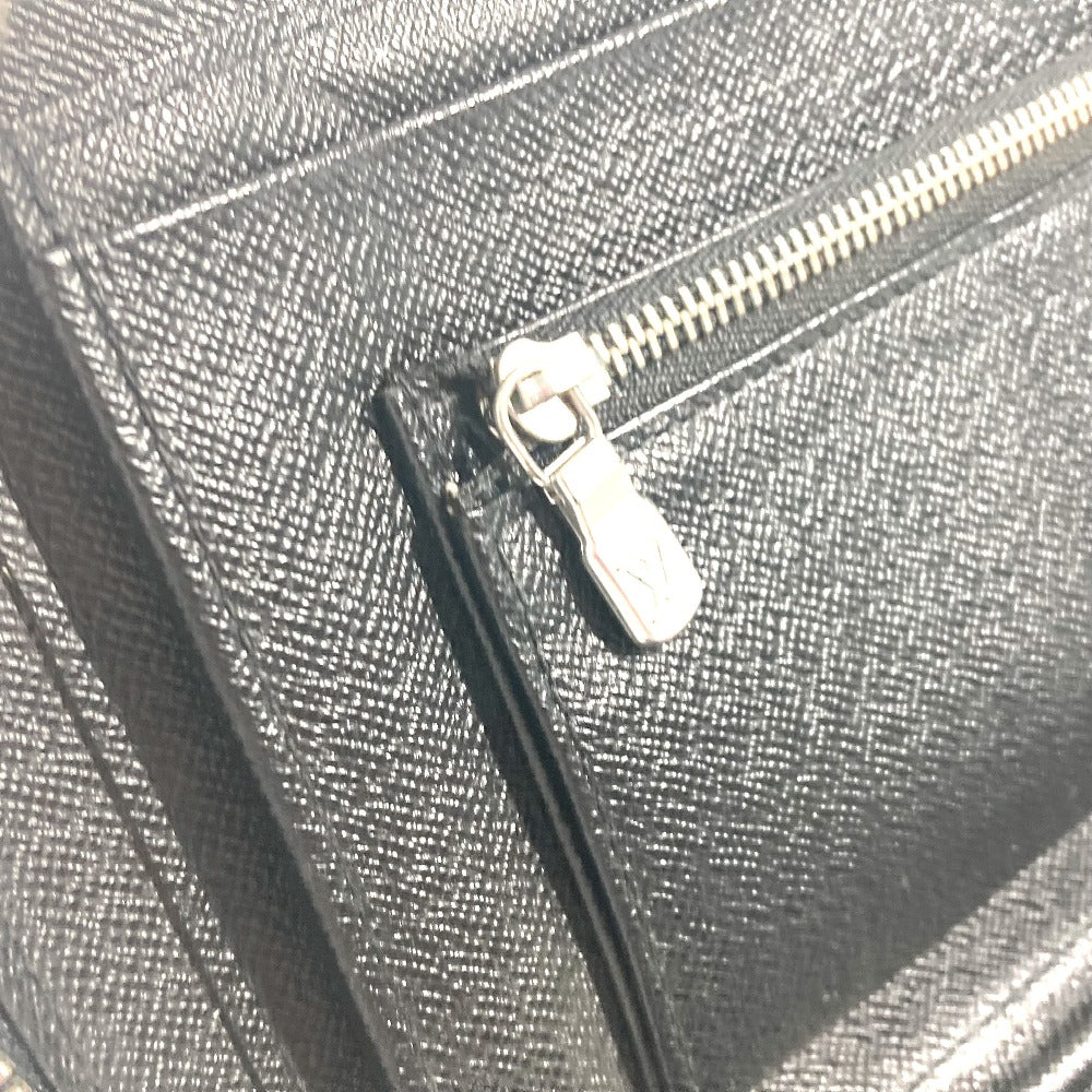LOUIS VUITTON M30652 タイガ オーガナイザーアトール ハンドバッグ カバン トラベルケース 長財布 タイガレザー メンズ アルドワーズ ブラック