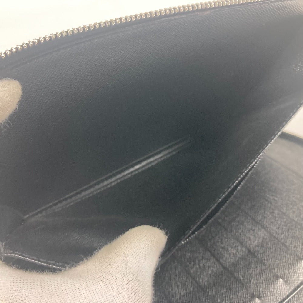 LOUIS VUITTON M30652 タイガ オーガナイザーアトール ハンドバッグ カバン トラベルケース 長財布 タイガレザー メンズ アルドワーズ ブラック