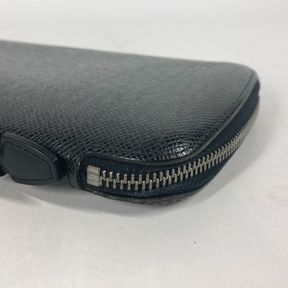 LOUIS VUITTON M30652 タイガ オーガナイザーアトール ハンドバッグ カバン トラベルケース 長財布 タイガレザー メンズ アルドワーズ ブラック